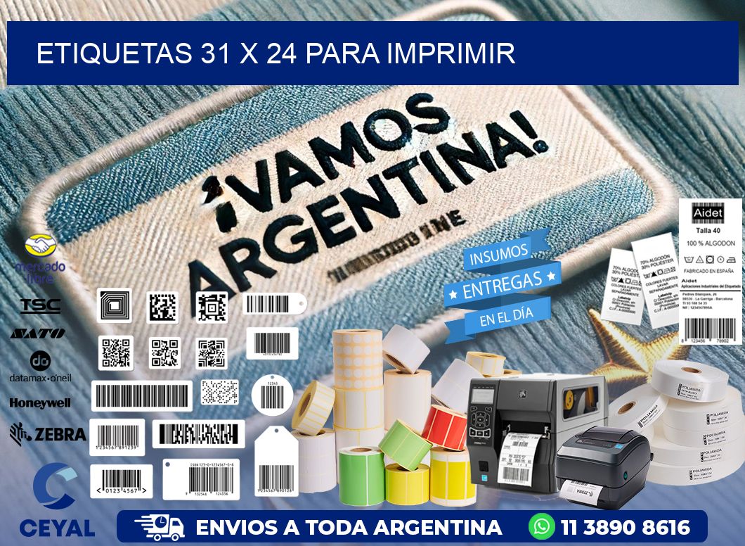 ETIQUETAS 31 x 24 PARA IMPRIMIR
