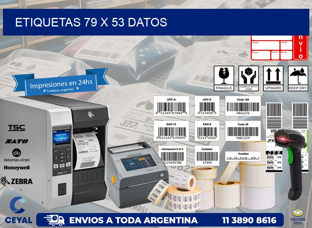 ETIQUETAS 79 x 53 DATOS