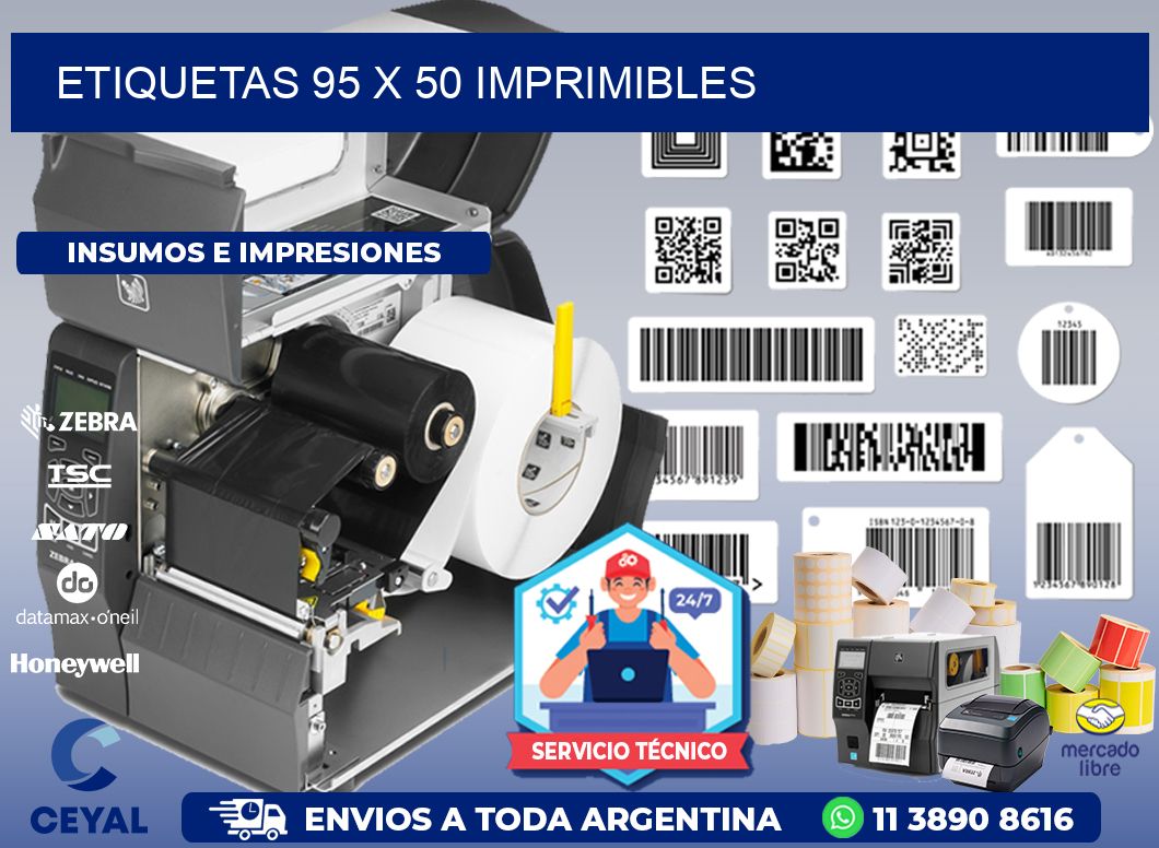 ETIQUETAS 95 x 50 IMPRIMIBLES