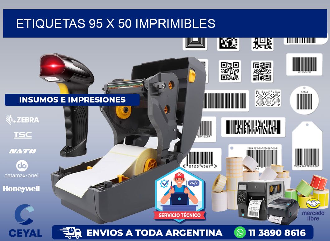 ETIQUETAS 95 x 50 IMPRIMIBLES