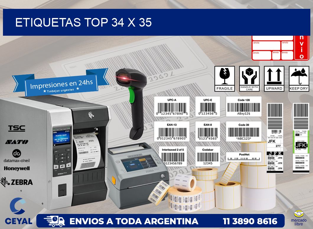 etiquetas top 34 x 35