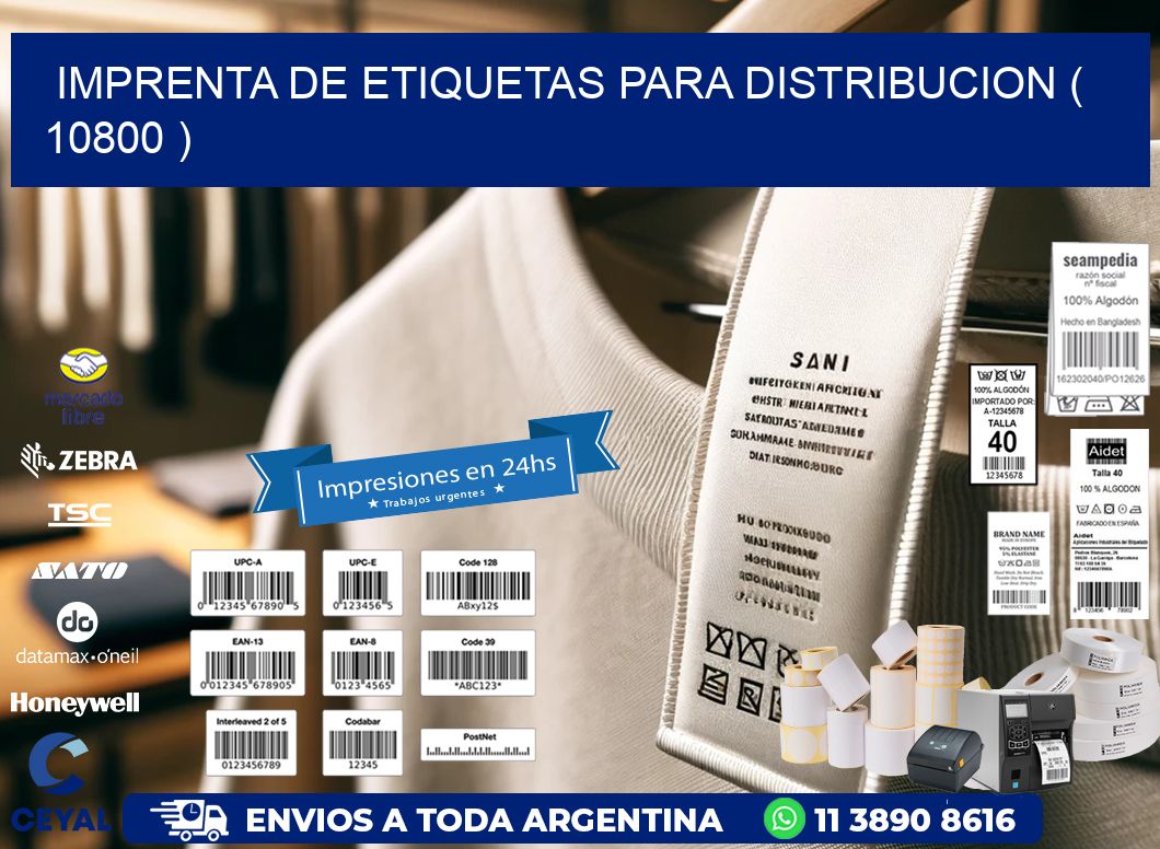 imprenta de etiquetas para distribucion ( 10800 )