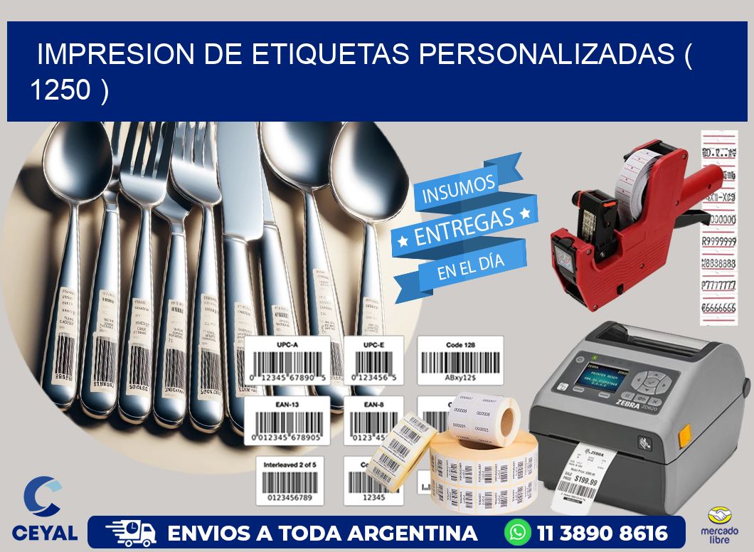 impresion de etiquetas personalizadas ( 1250 )
