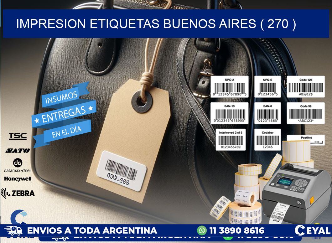 impresion etiquetas buenos aires ( 270 )