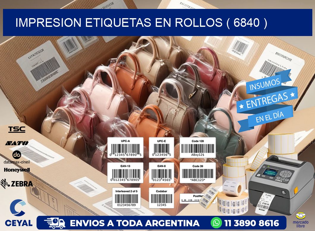 impresion etiquetas en rollos ( 6840 )