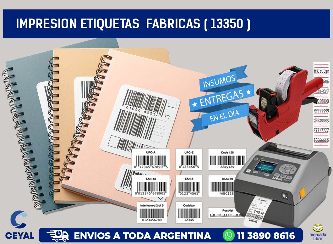 impresion etiquetas  fabricas ( 13350 )