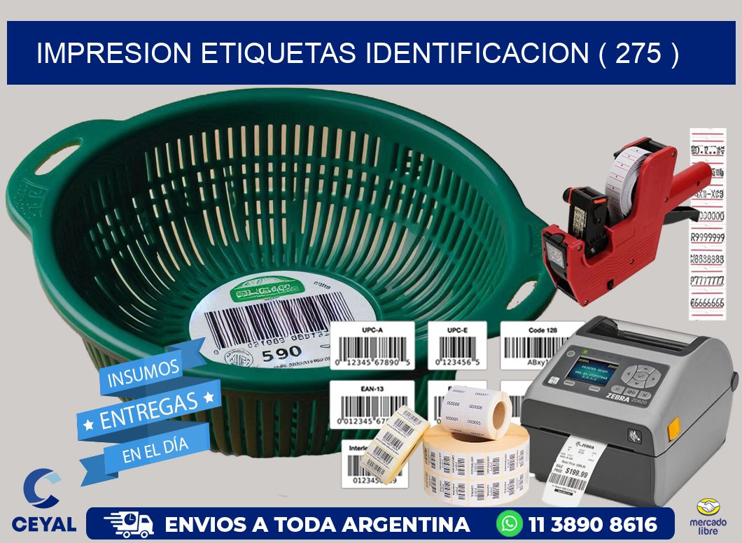 impresion etiquetas identificacion ( 275 )