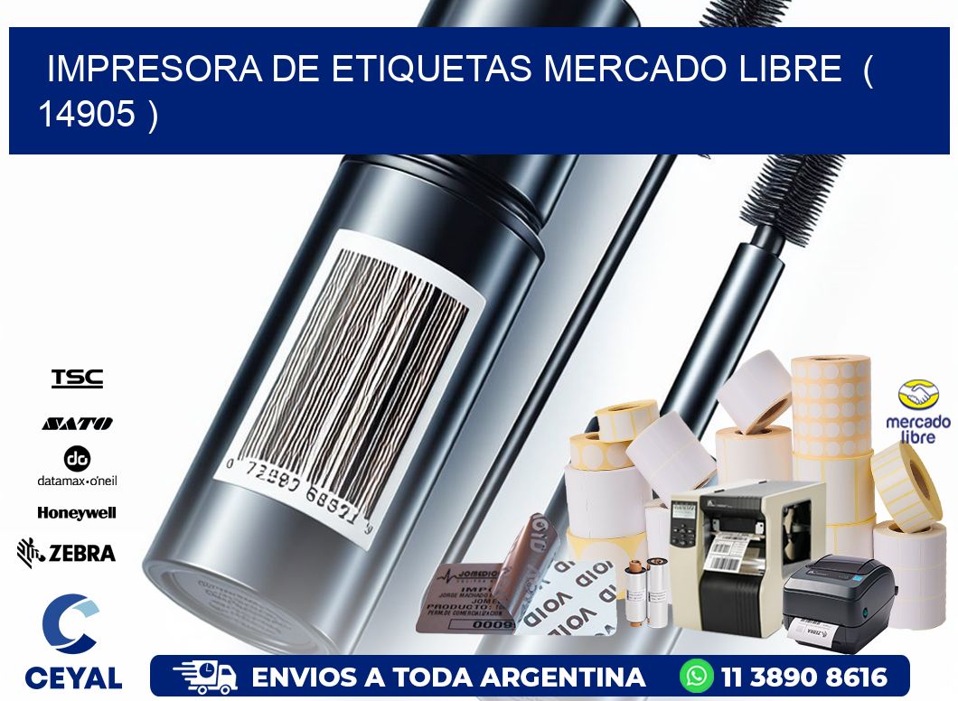 impresora de etiquetas mercado libre  ( 14905 )