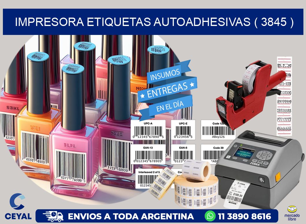 impresora etiquetas autoadhesivas ( 3845 )