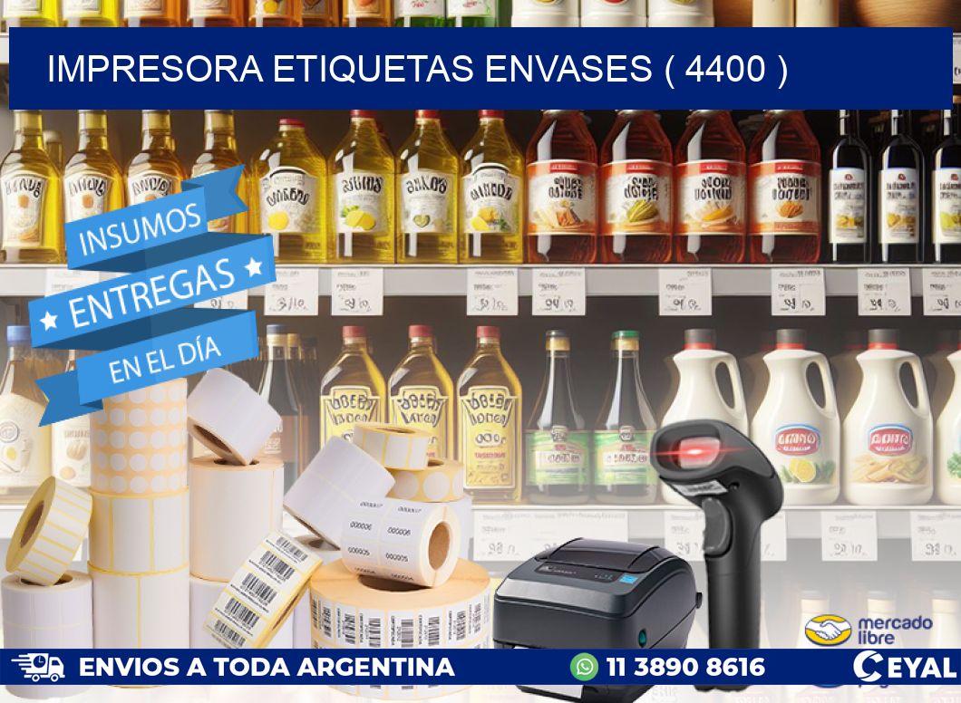 impresora etiquetas envases ( 4400 )