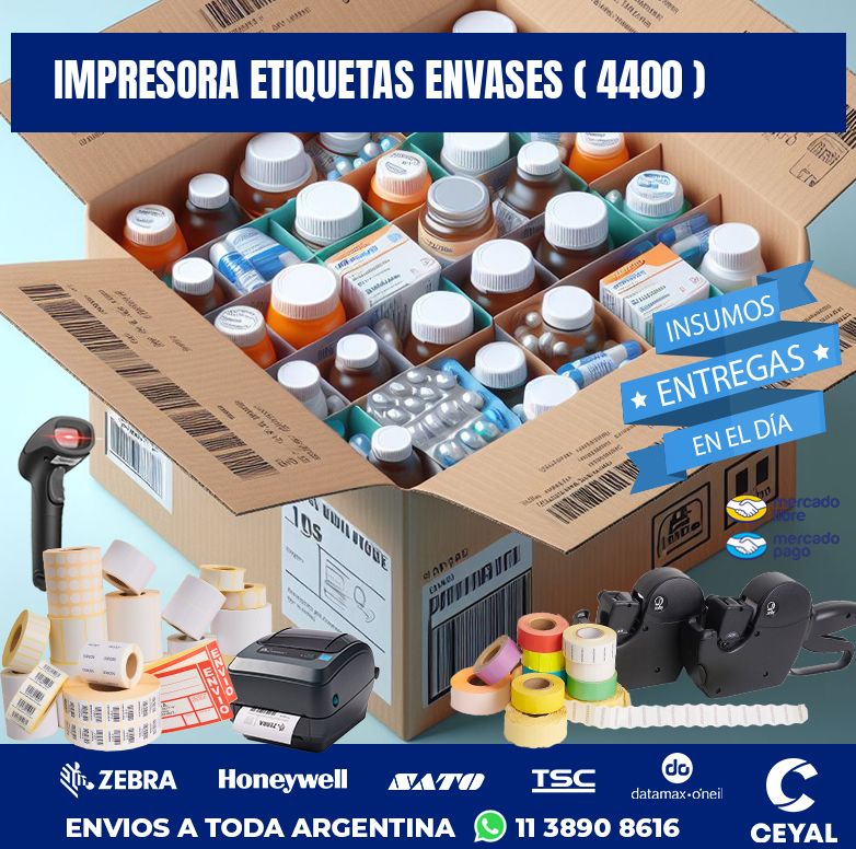 impresora etiquetas envases ( 4400 )