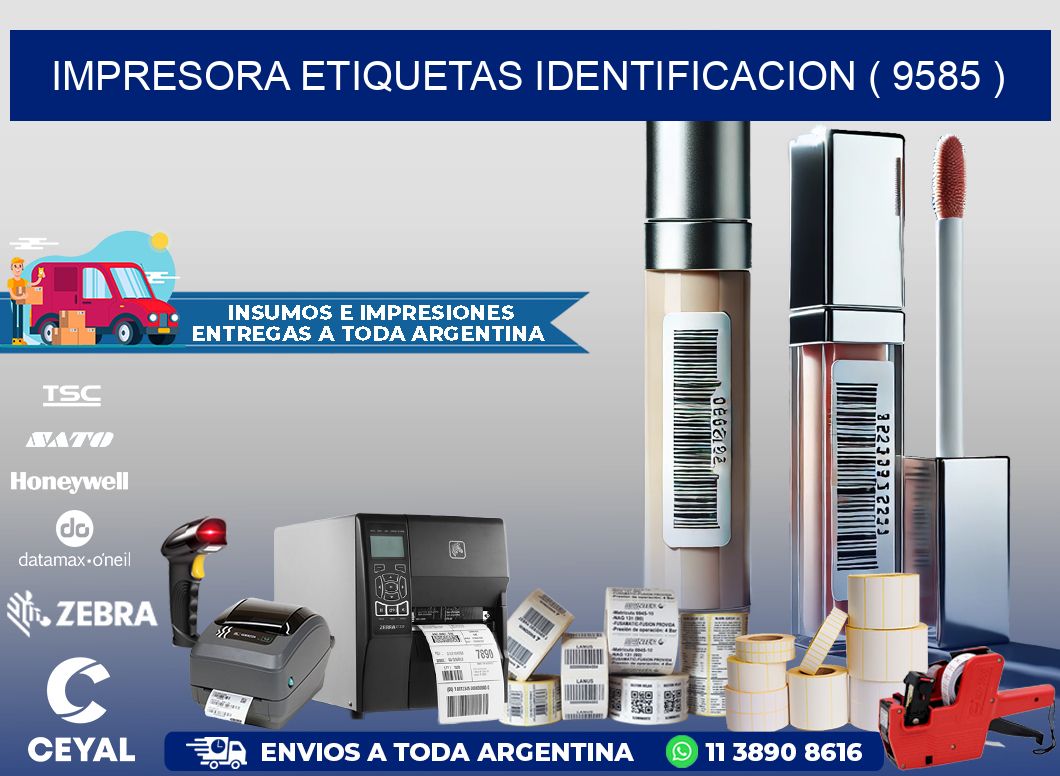 impresora etiquetas identificacion ( 9585 )