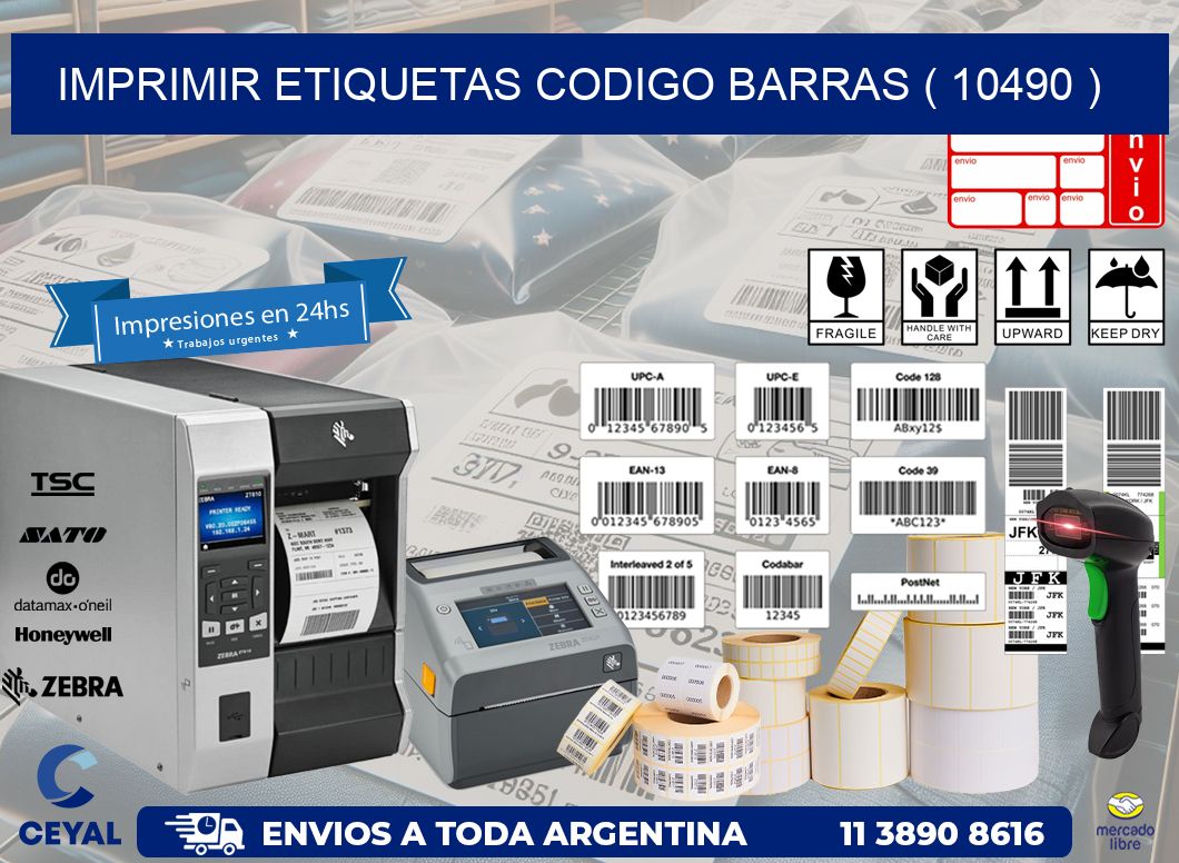 imprimir etiquetas codigo barras ( 10490 )