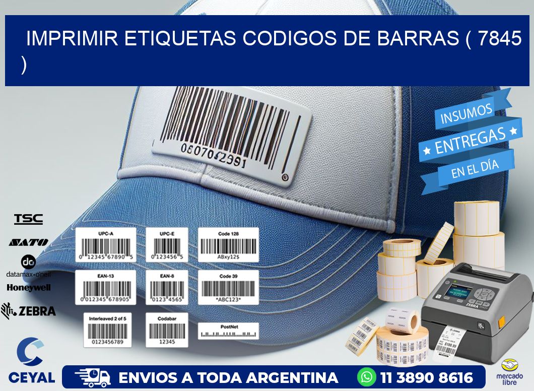 imprimir etiquetas codigos de barras ( 7845 )