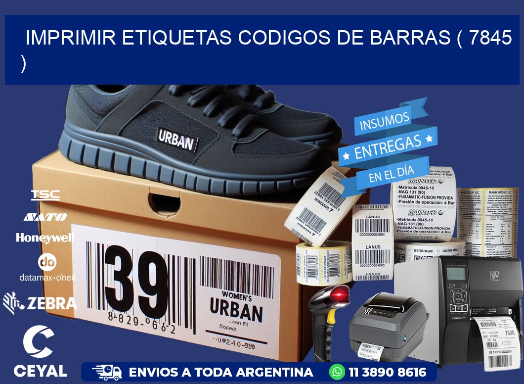 imprimir etiquetas codigos de barras ( 7845 )