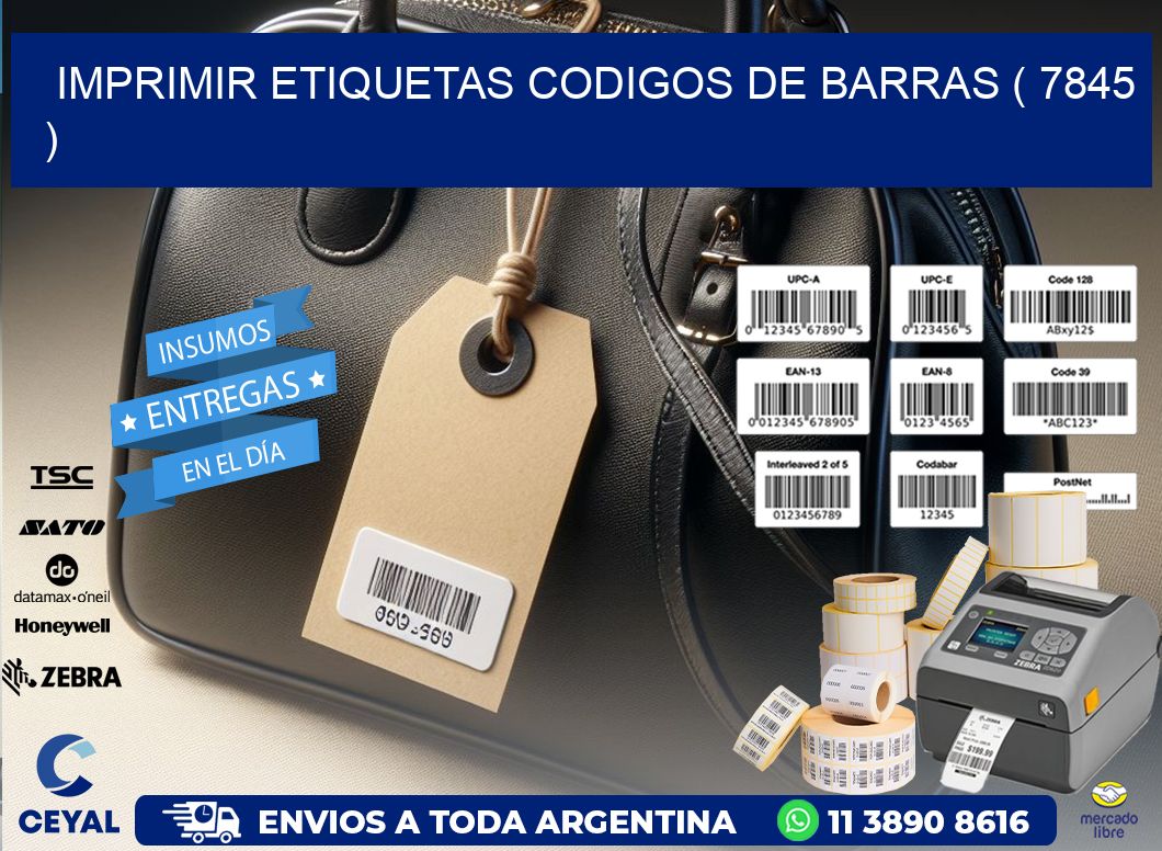 imprimir etiquetas codigos de barras ( 7845 )