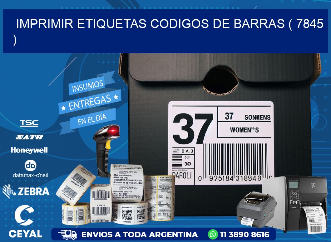 imprimir etiquetas codigos de barras ( 7845 )