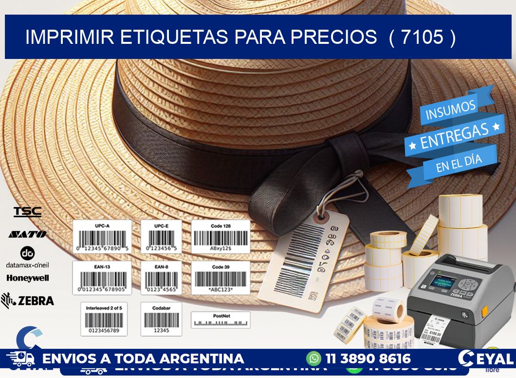 imprimir etiquetas para precios  ( 7105 )