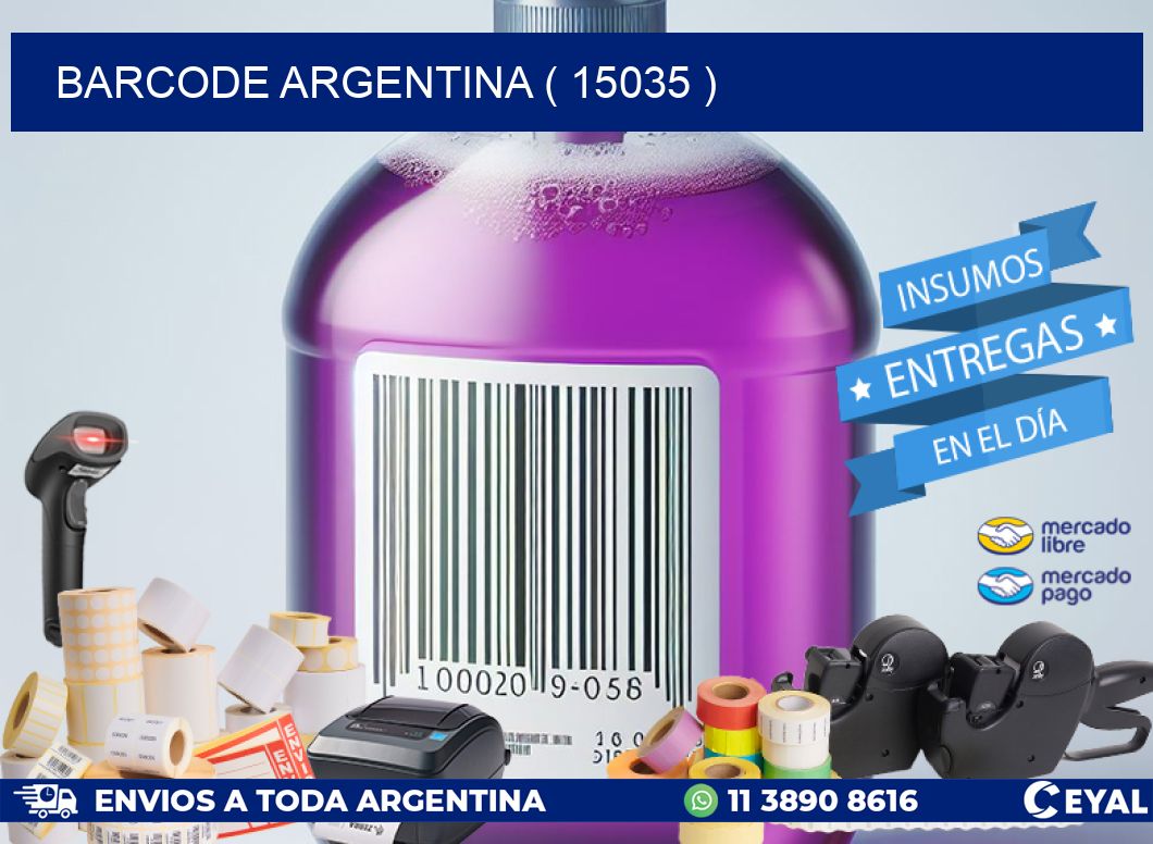 BARCODE ARGENTINA ( 15035 )
