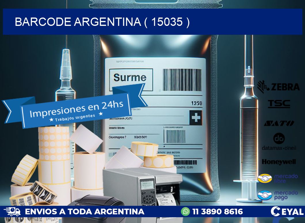 BARCODE ARGENTINA ( 15035 )