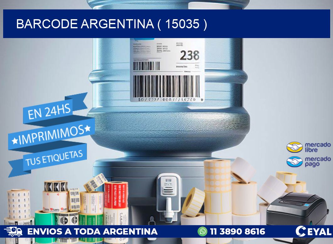 BARCODE ARGENTINA ( 15035 )