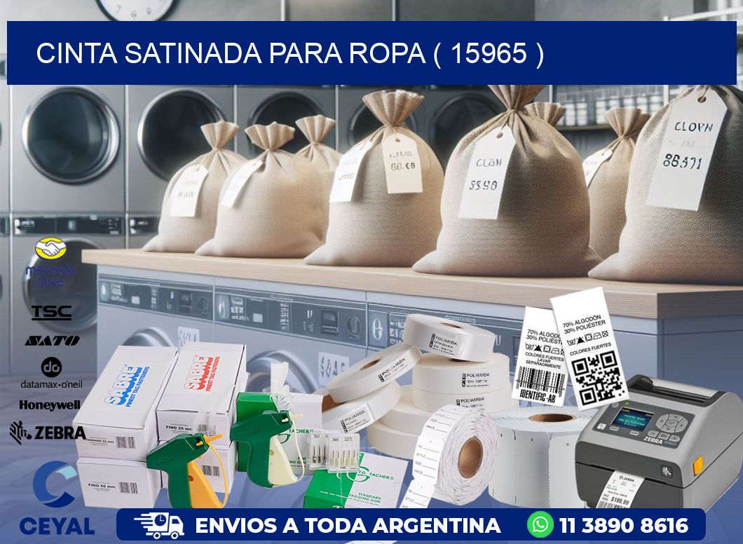 CINTA SATINADA PARA ROPA ( 15965 )