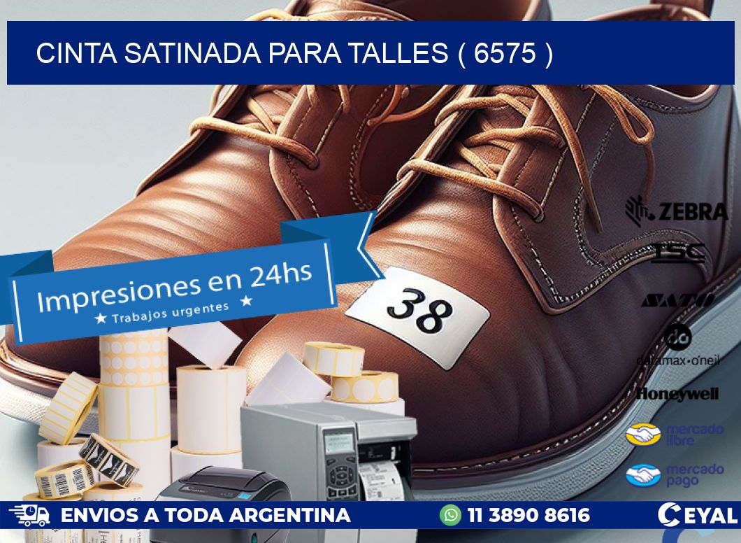 CINTA SATINADA PARA TALLES ( 6575 )