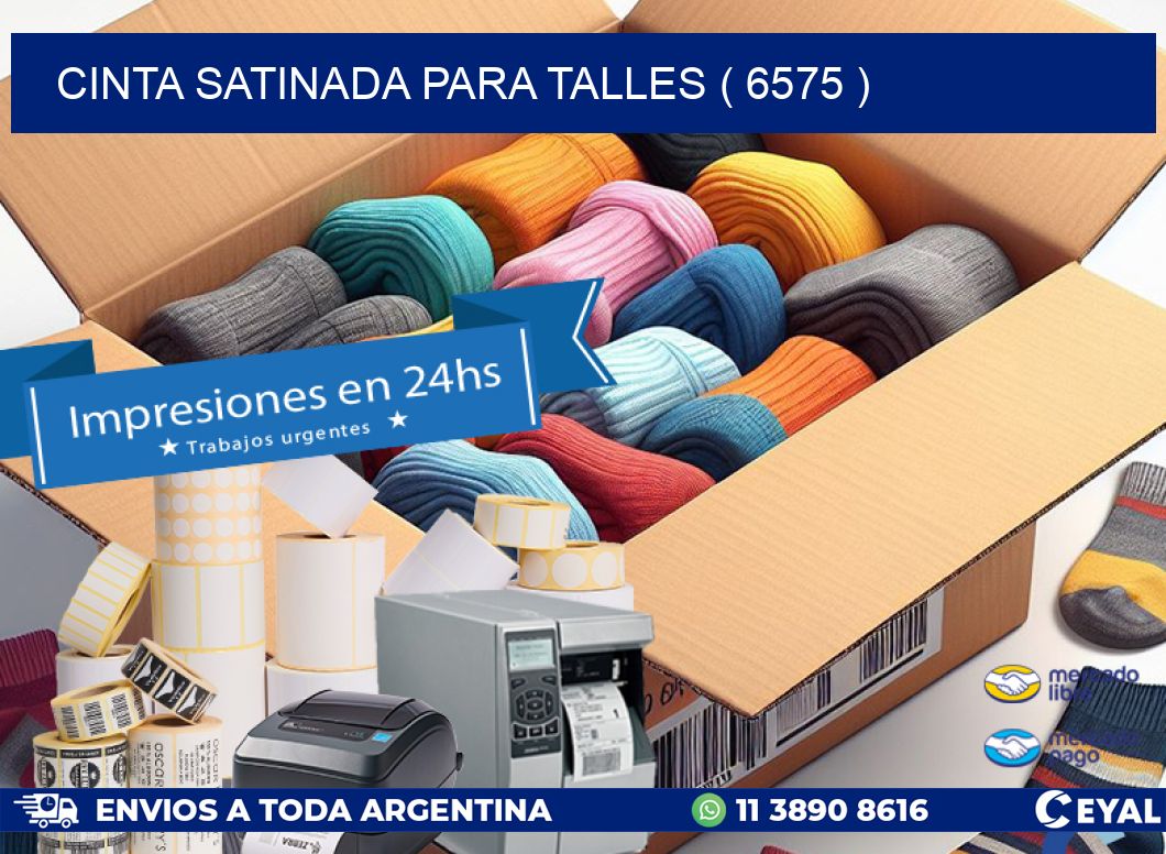 CINTA SATINADA PARA TALLES ( 6575 )