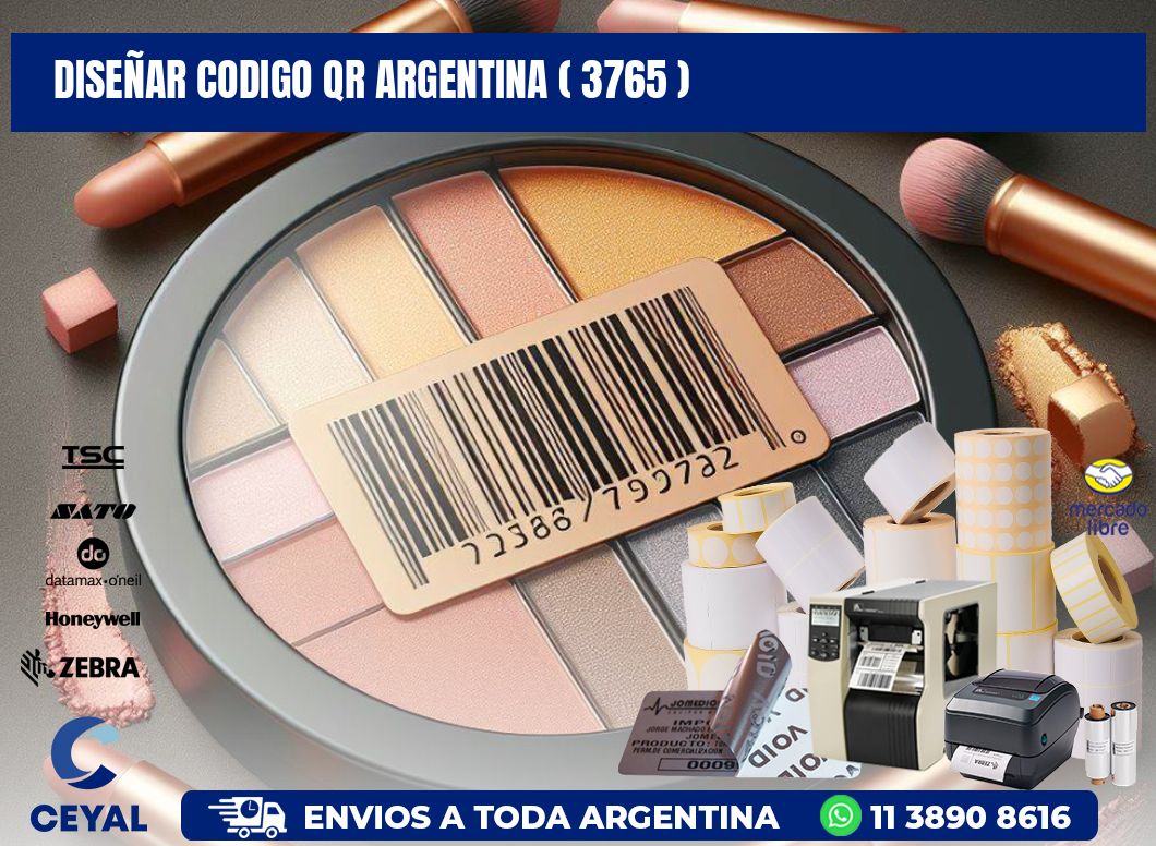 DISEÑAR CODIGO QR ARGENTINA ( 3765 )