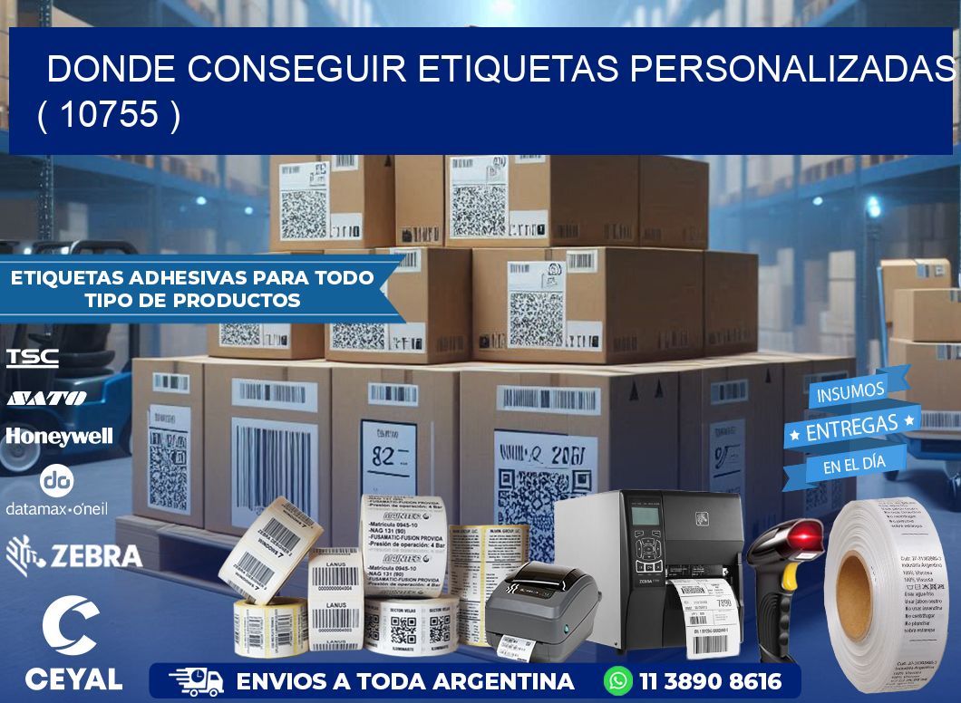 DONDE CONSEGUIR ETIQUETAS PERSONALIZADAS ( 10755 )