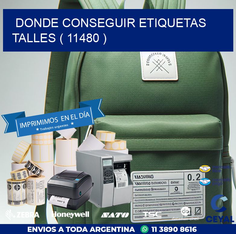 DONDE CONSEGUIR ETIQUETAS TALLES ( 11480 )