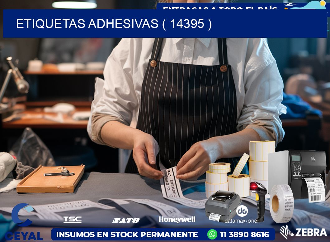 ETIQUETAS ADHESIVAS ( 14395 )