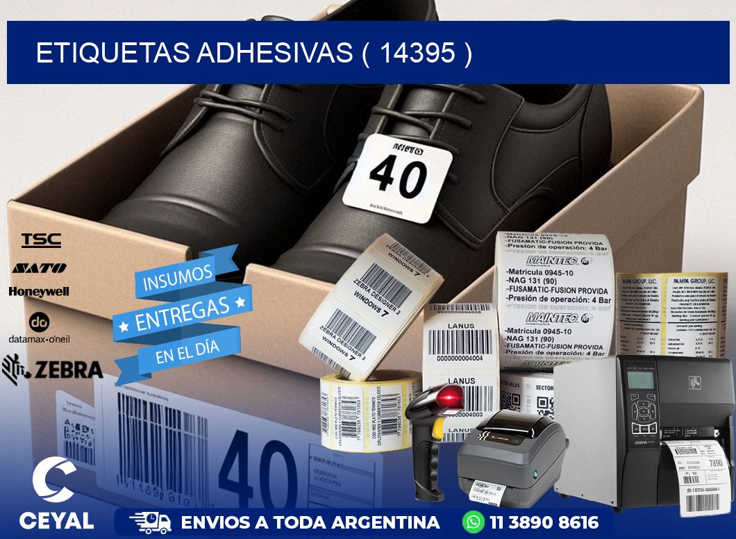 ETIQUETAS ADHESIVAS ( 14395 )