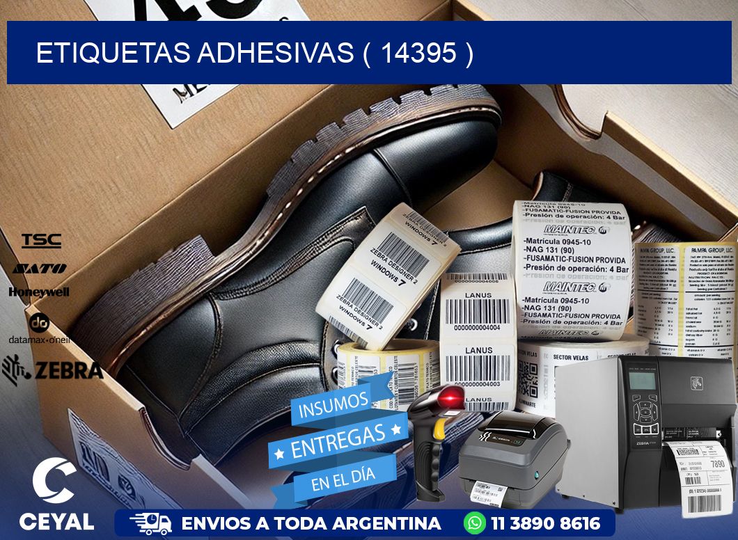 ETIQUETAS ADHESIVAS ( 14395 )