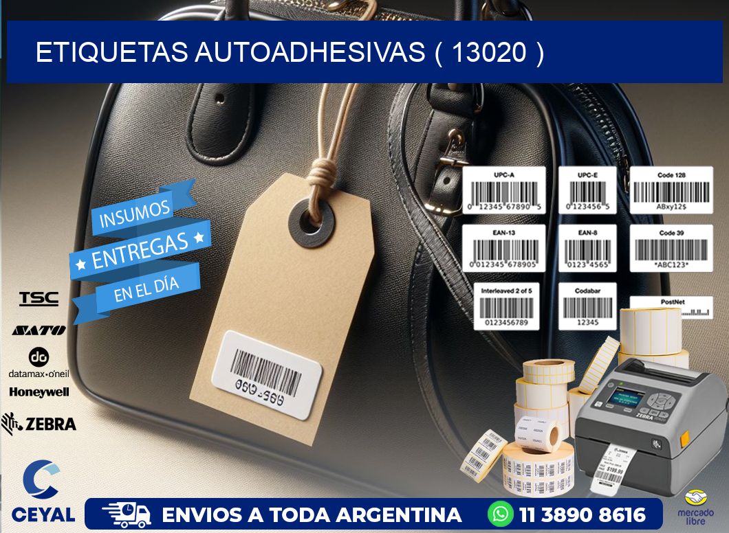 ETIQUETAS AUTOADHESIVAS ( 13020 )