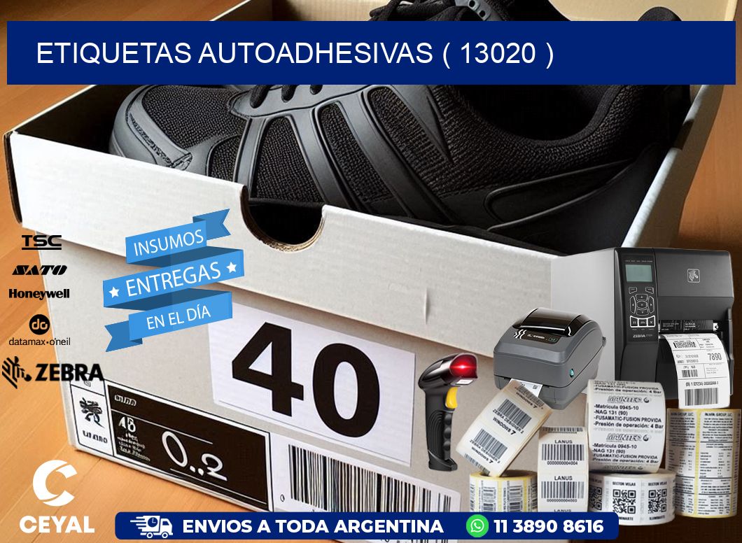 ETIQUETAS AUTOADHESIVAS ( 13020 )