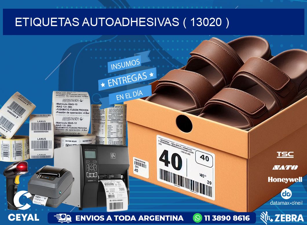 ETIQUETAS AUTOADHESIVAS ( 13020 )