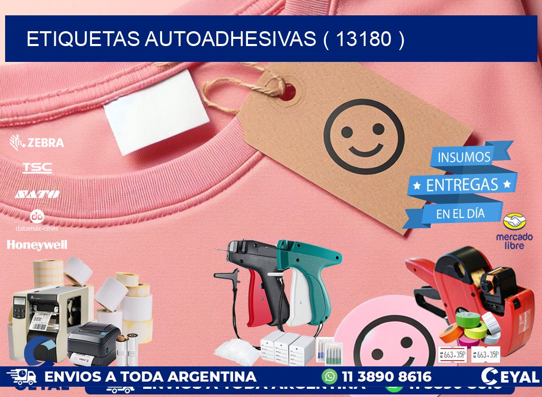 ETIQUETAS AUTOADHESIVAS ( 13180 )