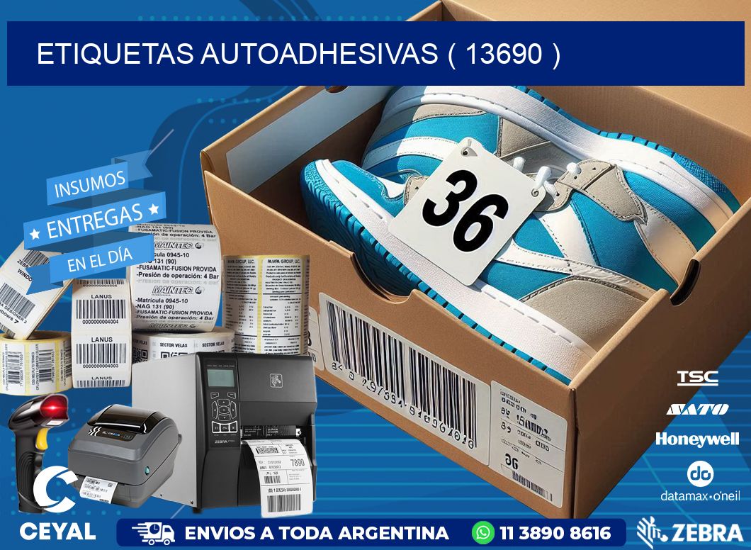 ETIQUETAS AUTOADHESIVAS ( 13690 )