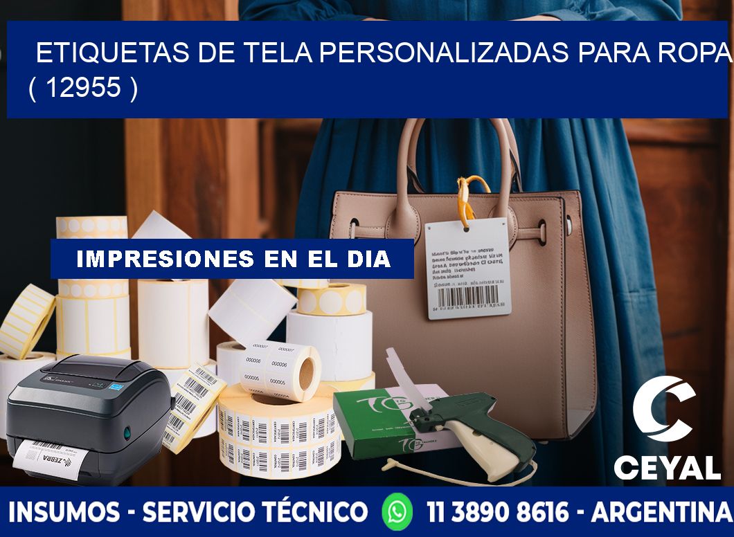 ETIQUETAS DE TELA PERSONALIZADAS PARA ROPA ( 12955 )