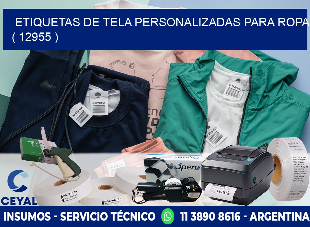 ETIQUETAS DE TELA PERSONALIZADAS PARA ROPA ( 12955 )