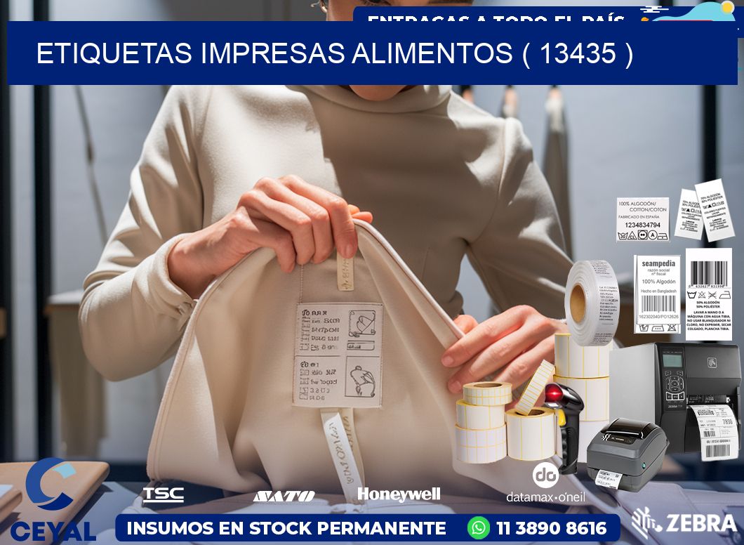 ETIQUETAS IMPRESAS ALIMENTOS ( 13435 )
