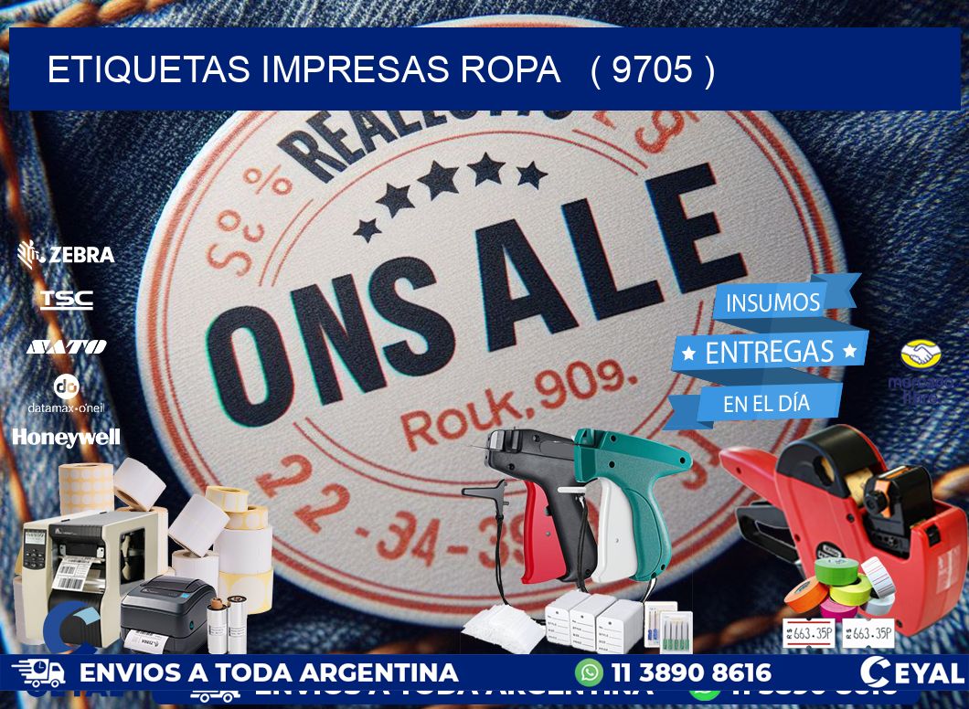 ETIQUETAS IMPRESAS ROPA   ( 9705 )