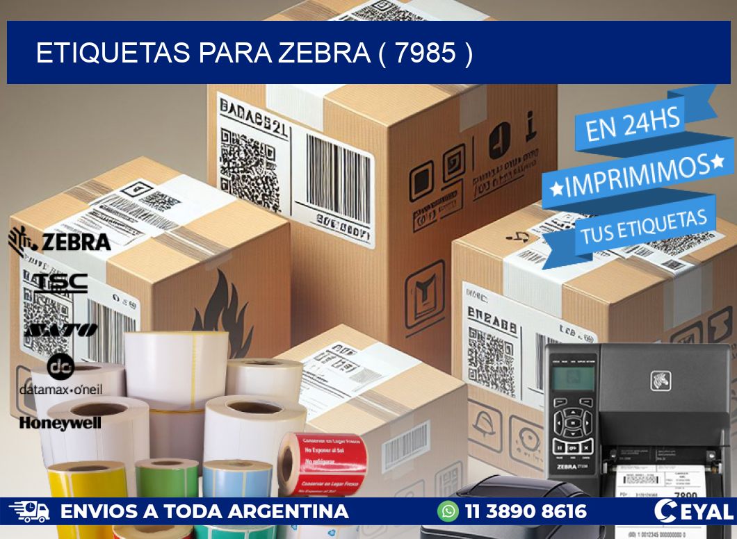 ETIQUETAS PARA ZEBRA ( 7985 )