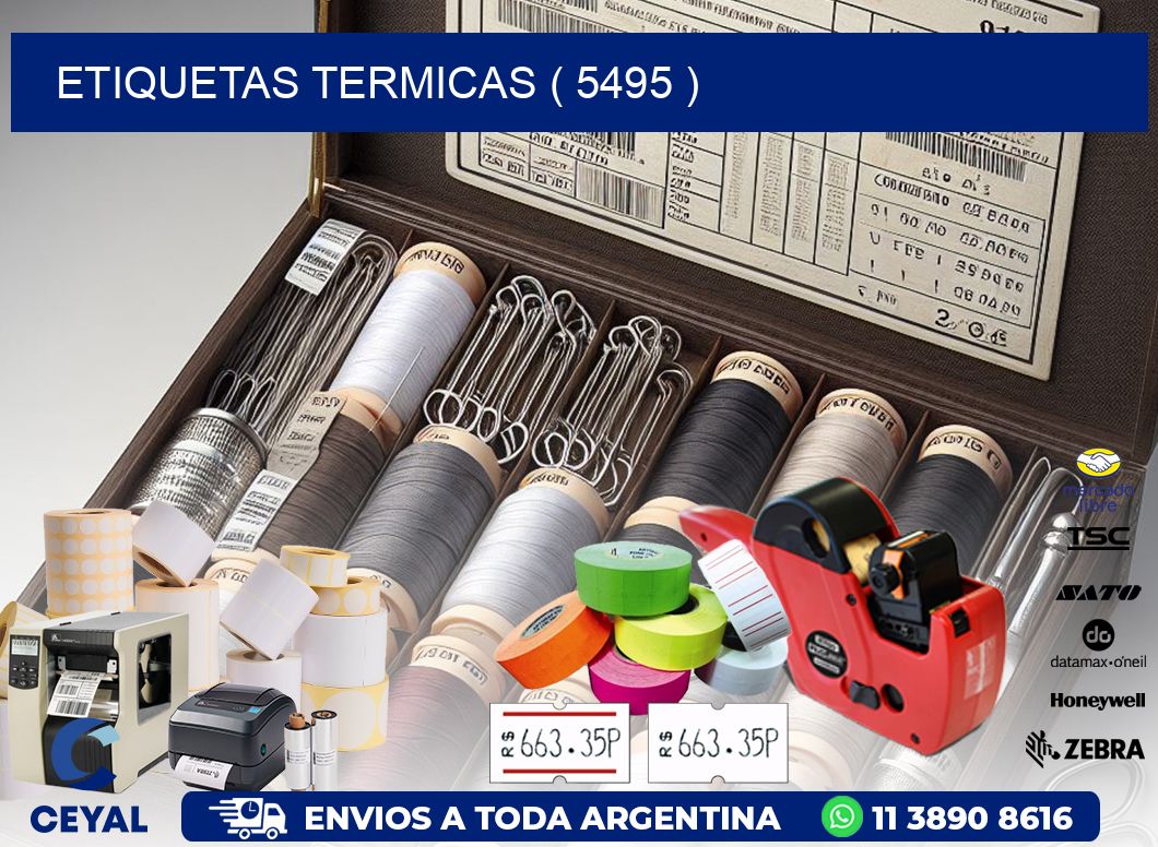ETIQUETAS TERMICAS ( 5495 )