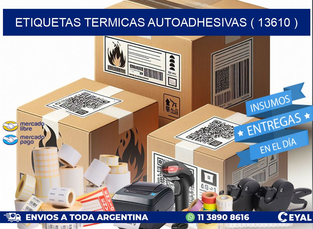 ETIQUETAS TERMICAS AUTOADHESIVAS ( 13610 )