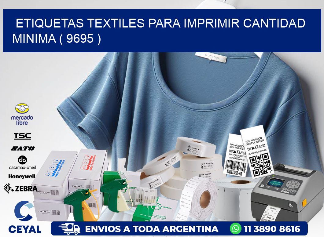 ETIQUETAS TEXTILES PARA IMPRIMIR CANTIDAD MINIMA ( 9695 )