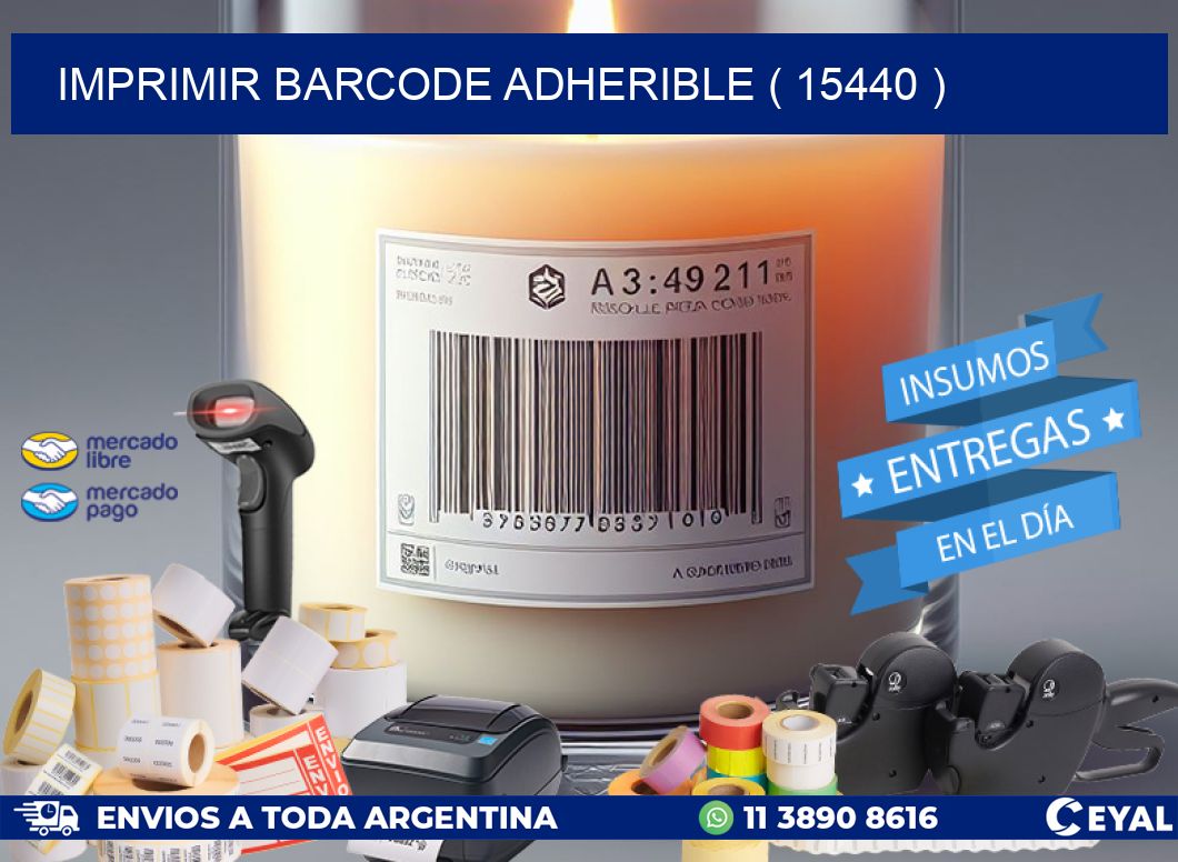 IMPRIMIR BARCODE ADHERIBLE ( 15440 )
