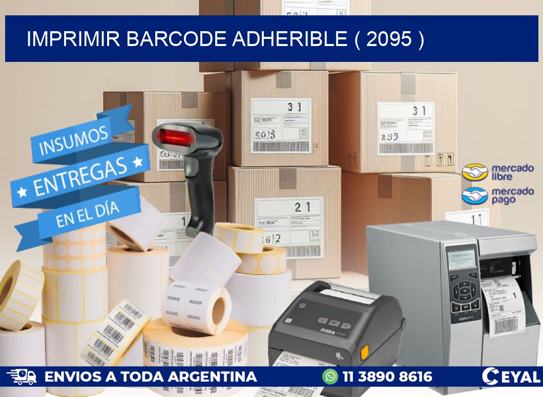IMPRIMIR BARCODE ADHERIBLE ( 2095 )
