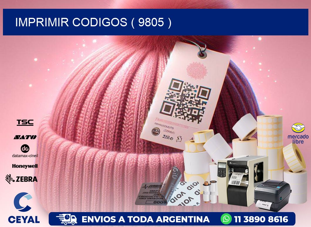 IMPRIMIR CODIGOS ( 9805 )